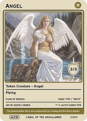 Angel MTG token 3/3