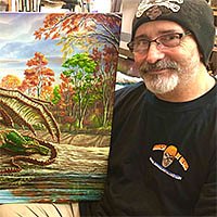 ニコルボーラス アートプリント Ed Beard Jr. 氏直筆サイン入りMTG