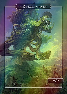 Elemental MTG token */*