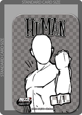 Human MTG token 1/1