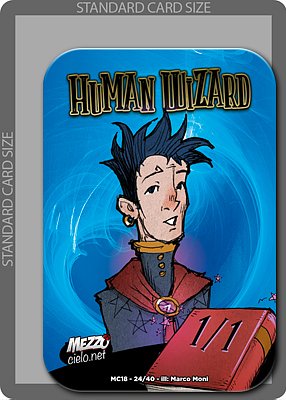 Human Wizard MTG token 1/1