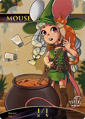 Mouse MTG token 1/1