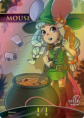 Mouse MTG token 1/1