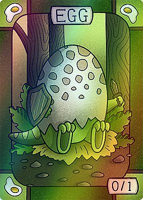 Egg MTG token 0/1