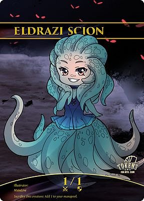 Chibi Eldrazi Scion MTG token 1/1