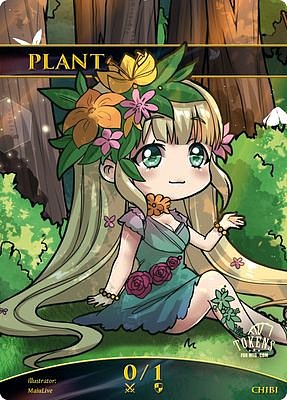 Chibi Plant MTG token 0/1