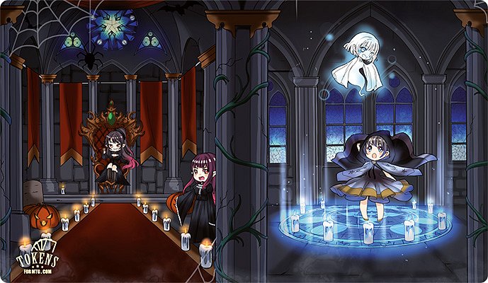 MTG chibi playmat The Castle