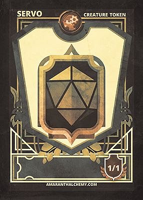 Servo MTG token 1/1 (v.2)