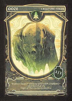 Ooze MTG token 2/2