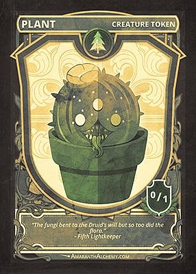 Plant MTG token 0/1