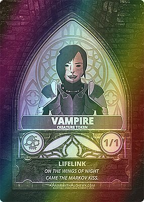 Vampire MTG token 1/1 (v.2)