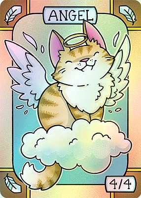 Angel MTG token 4/4