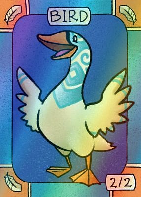 Bird MTG token 2/2