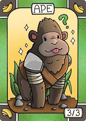 Ape MTG token 3/3