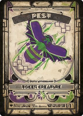 Pest MTG token 1/1