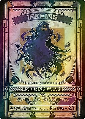 Inkling MTG token 2/1