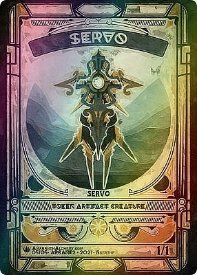 Servo MTG token 1/1 (v.4)