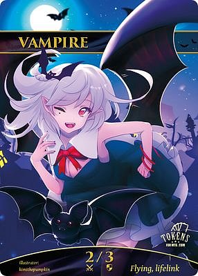 Vampire MTG token 2/3