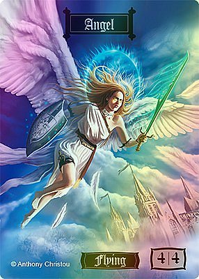 Angel MTG token 4/4