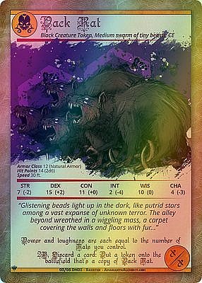 Pack Rat MTG token */*