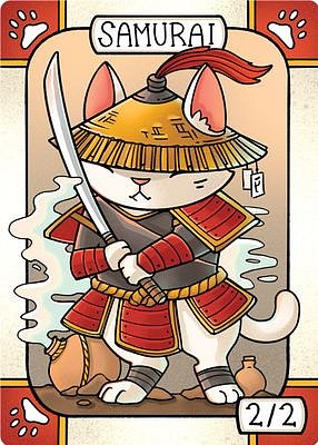 Samurai MTG token 2/2