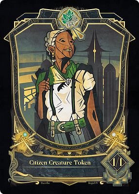 Citizen MTG token 1/1