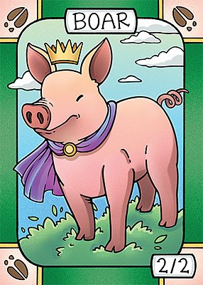 Boar MTG token 2/2