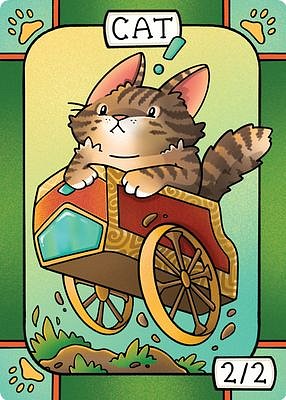 Cat MTG token 2/2 (v.3)