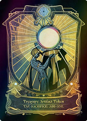 Treasure MTG token (v.14)