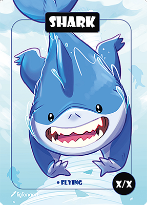 Shark MTG token */*