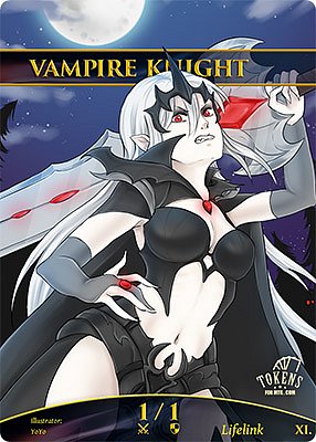 Vampire Knight MTG token 1/1