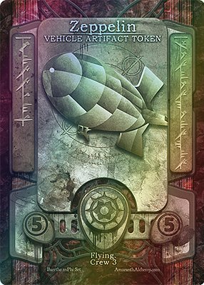 Zeppelin MTG token 5/5