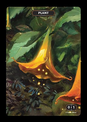 Plant MTG token 0/1