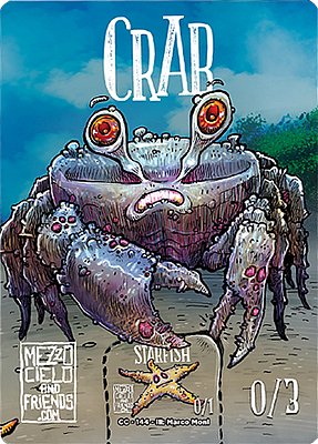 Crab MTG token 0/3