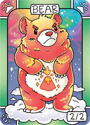 Bear MTG token 2/2 (v.5)