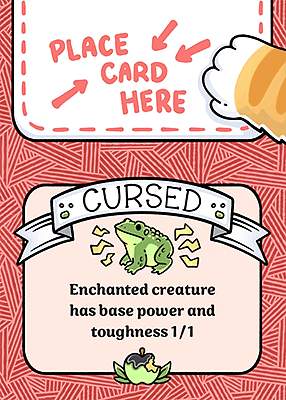 Cursed Role MTG token