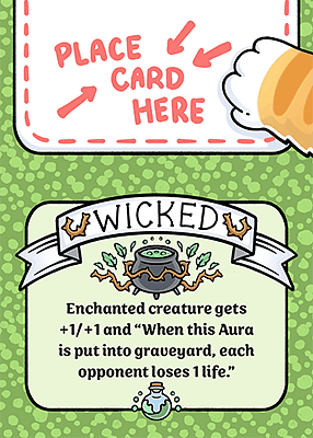 Wicked Role MTG token