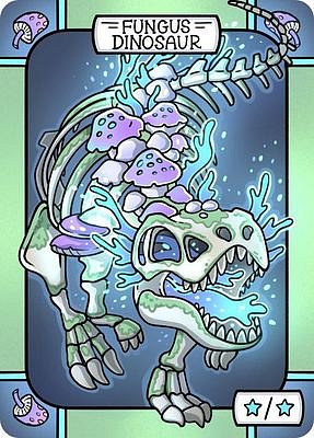 Fungus Dinosaur MTG token */*