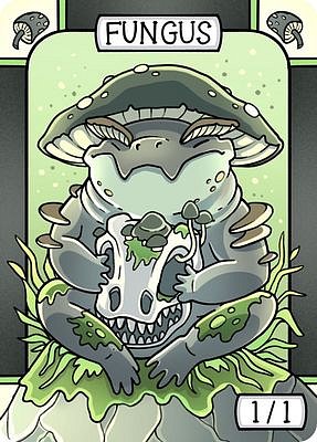 Fungus MTG token 1/1