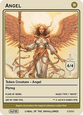 Angel MTG token 4/4