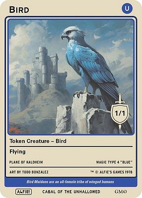 Bird MTG token 1/1 (v.2)