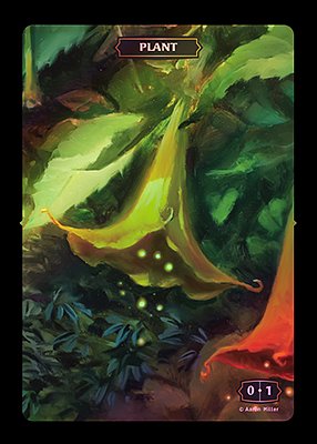 Plant MTG token 0/1