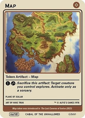 Map MTG token