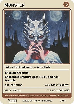 Monster Role MTG token