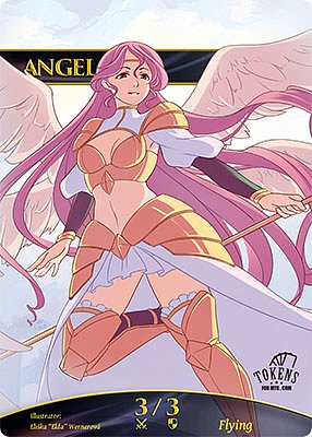 Angel 3/3 MTG gamekit token