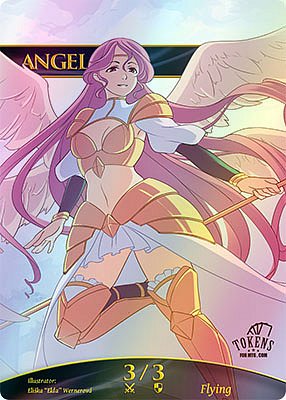 Angel 3/3 MTG gamekit token