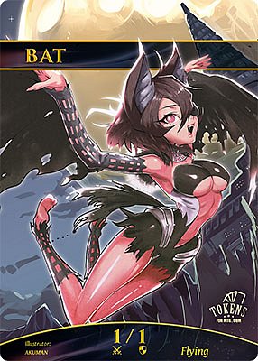 Bat 1/1 MTG gamekit token