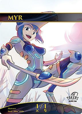 Myr 1/1 MTG gamekit token