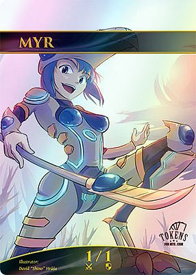Myr 1/1 MTG gamekit token