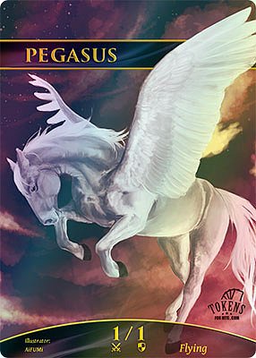Pegasus 1/1 MTG gamekit token